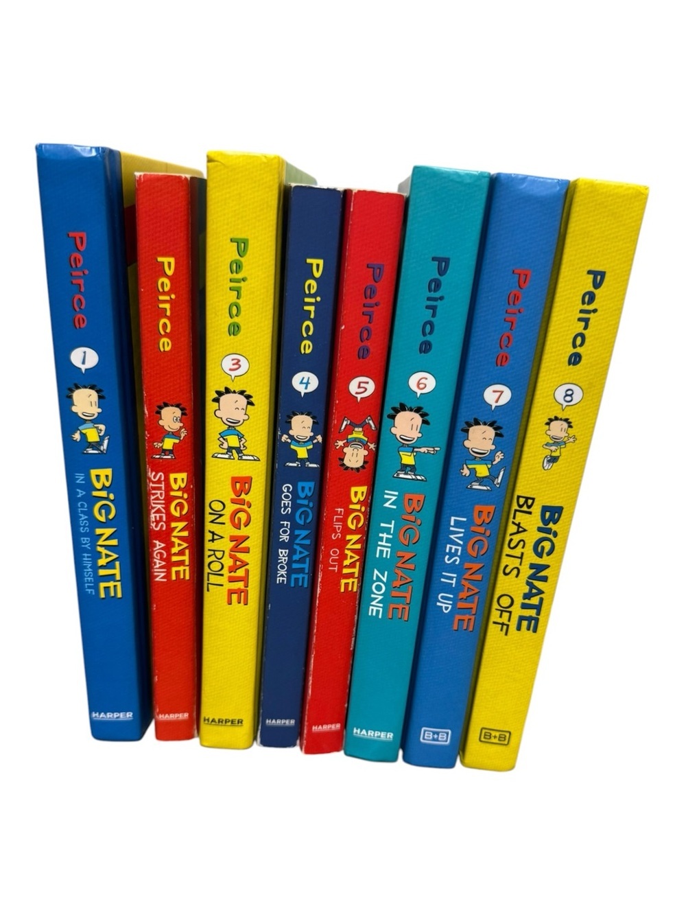 Big Nate Novel Series By Lincoln Peirce | Bundle Of 8
